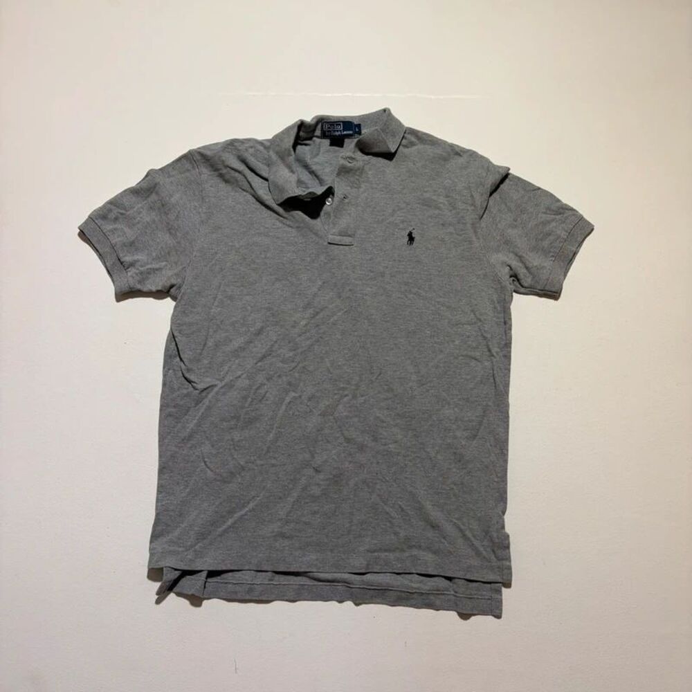Grey Polo Ralph Lauren Vintage Polo size L